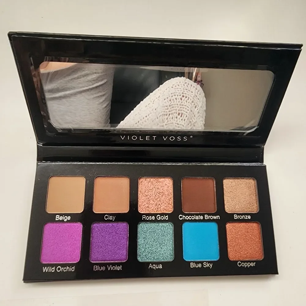 Violet Voss Essentials 2 Eye Shadow Palette 10 PANS SHADES MATTER SHIMMER NEW
